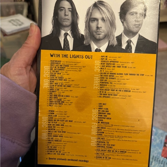Nirvana - With the Lights Out - 4 disk set - Picture 2 of 6